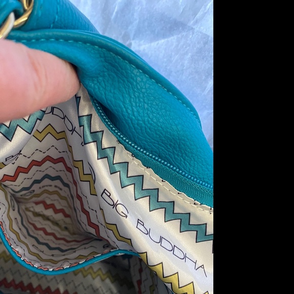 Big Buddha Teal Summer Purse - Picture 11 of 16